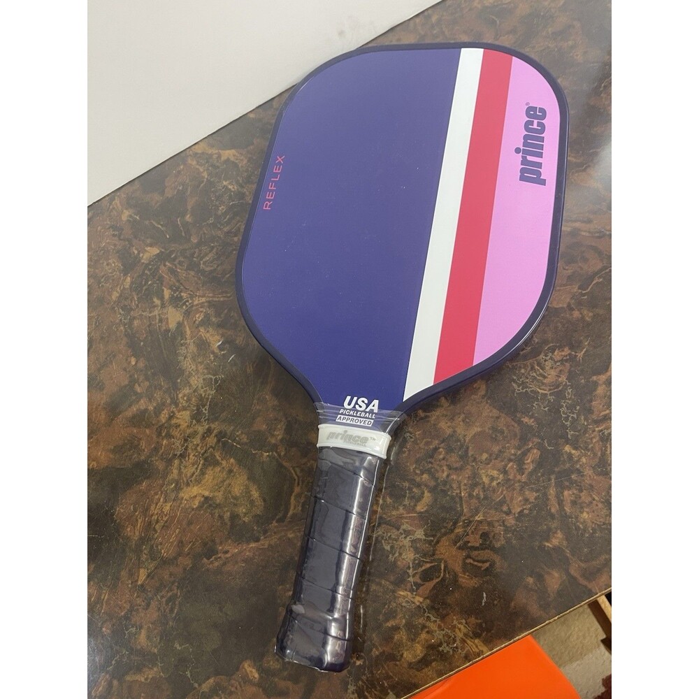 Prince Reflex Pickleball Paddle USA Approved Blue Pink New